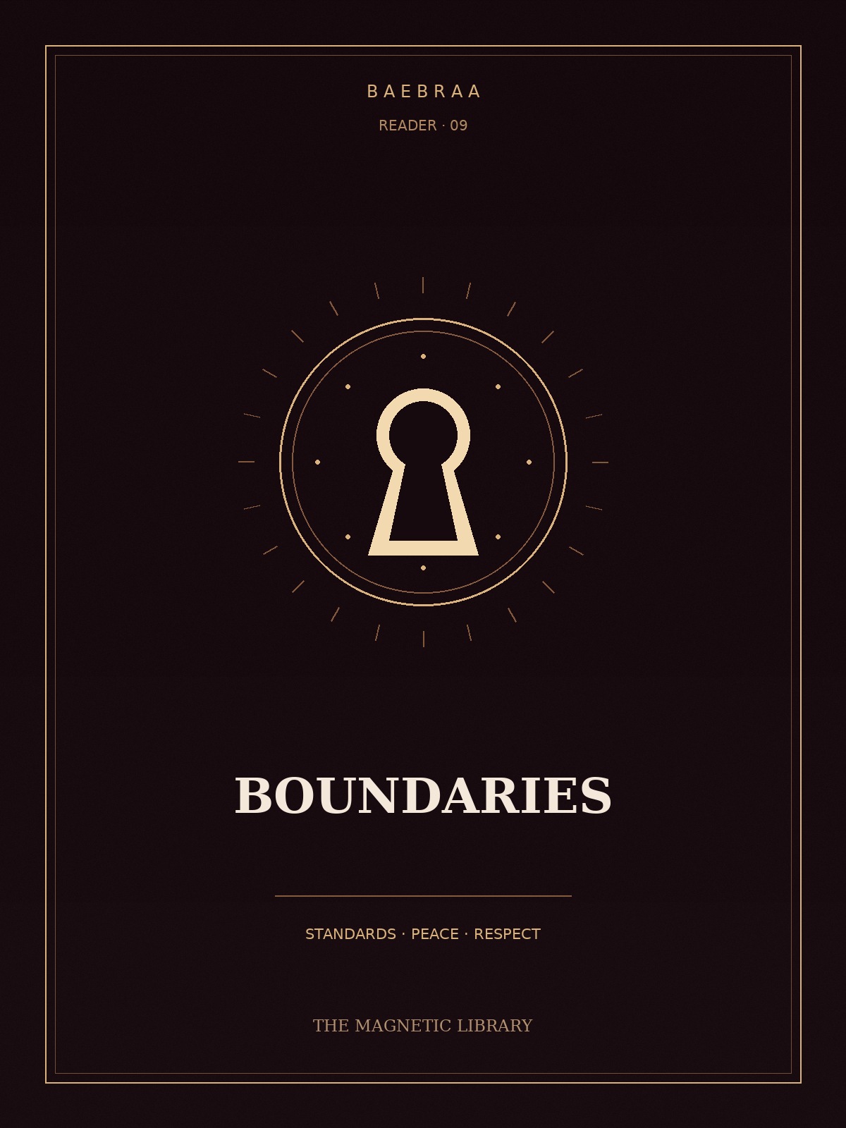 Boundaries cover